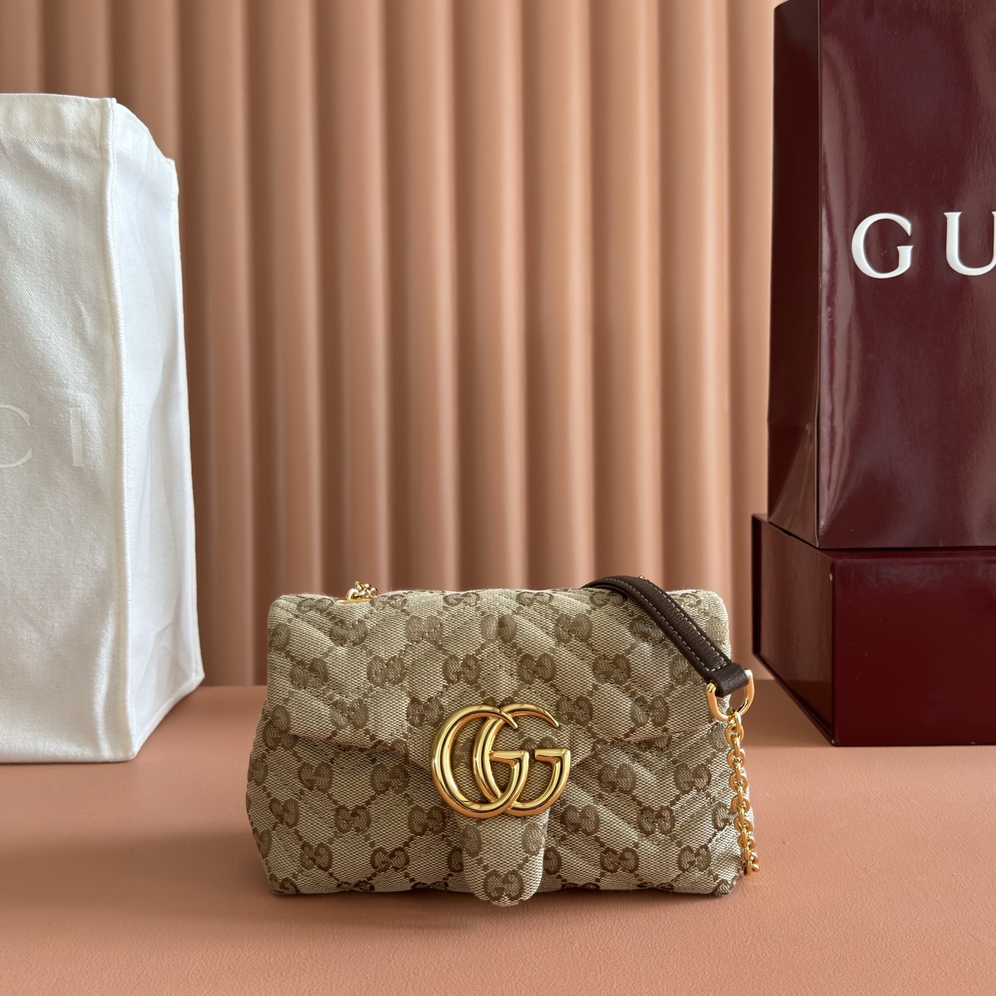 i1774607728945_4594_0_0.jpg GG Marmont mini shoulder bag - Image 1