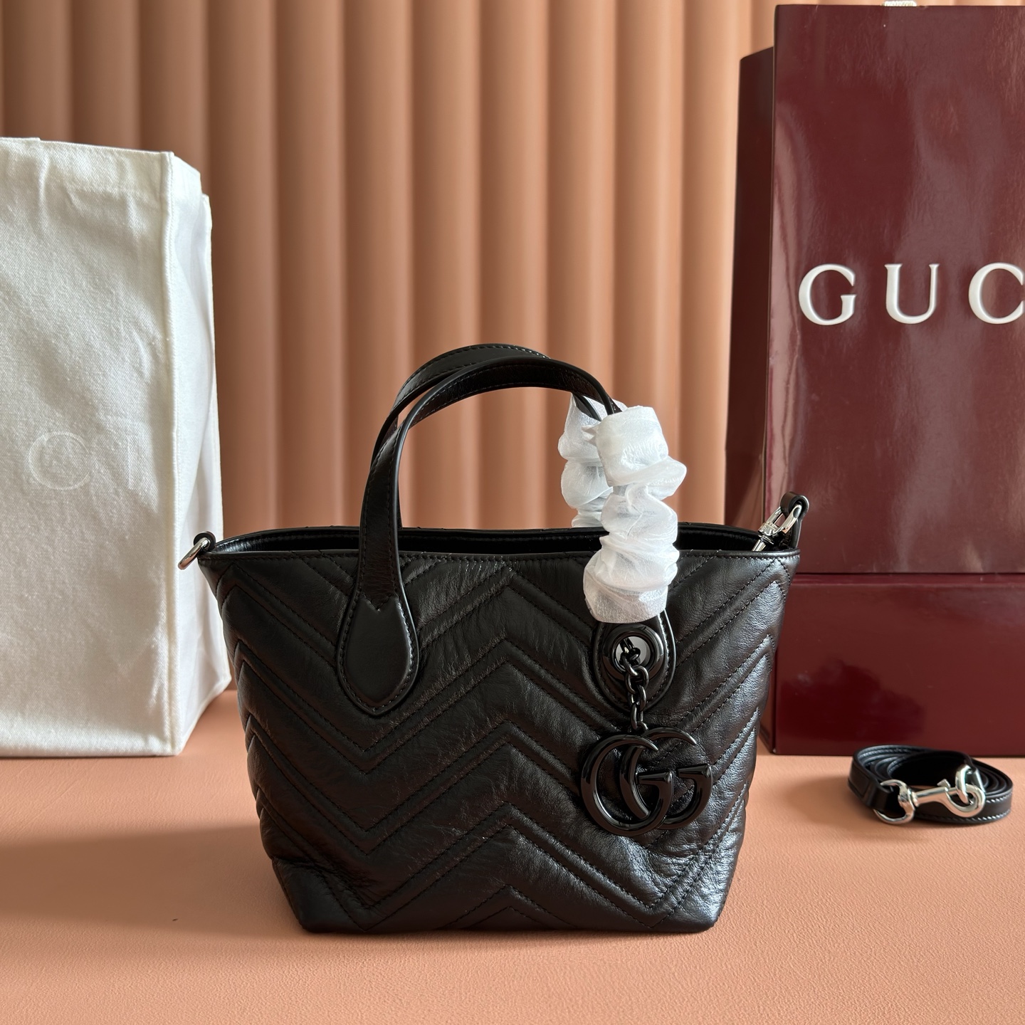 i1766566663068_9539_0_0.jpg GG Marmont small tote bag - Image 1